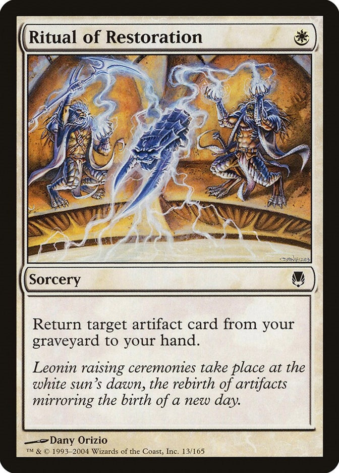 Ritual of Restoration (13) [DST]