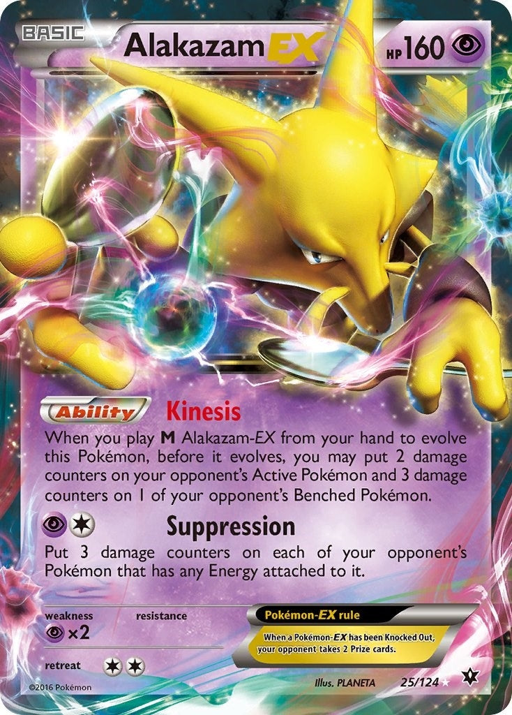Alakazam EX (25/124) [FCO]
