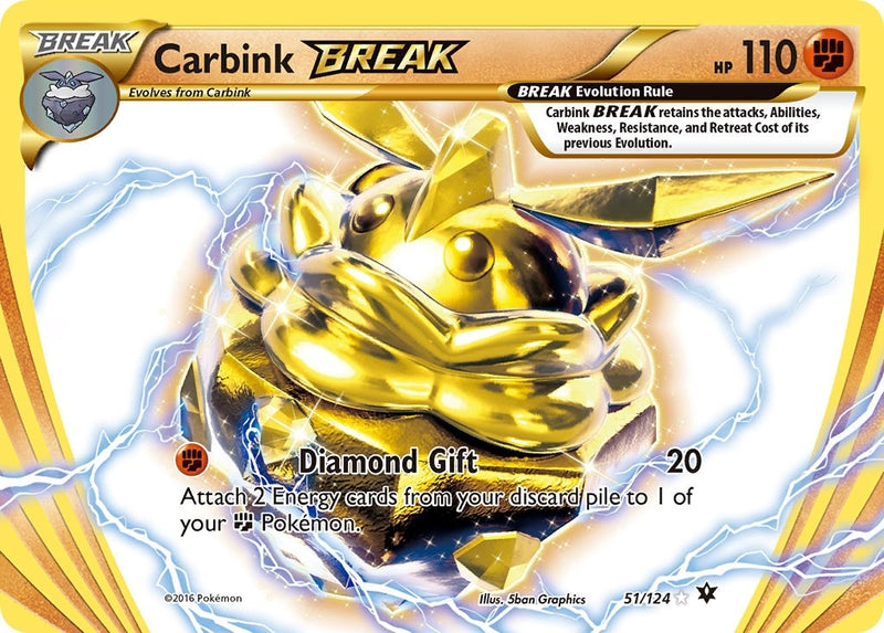 Carbink BREAK (51/124) (XY - Fates Collide)