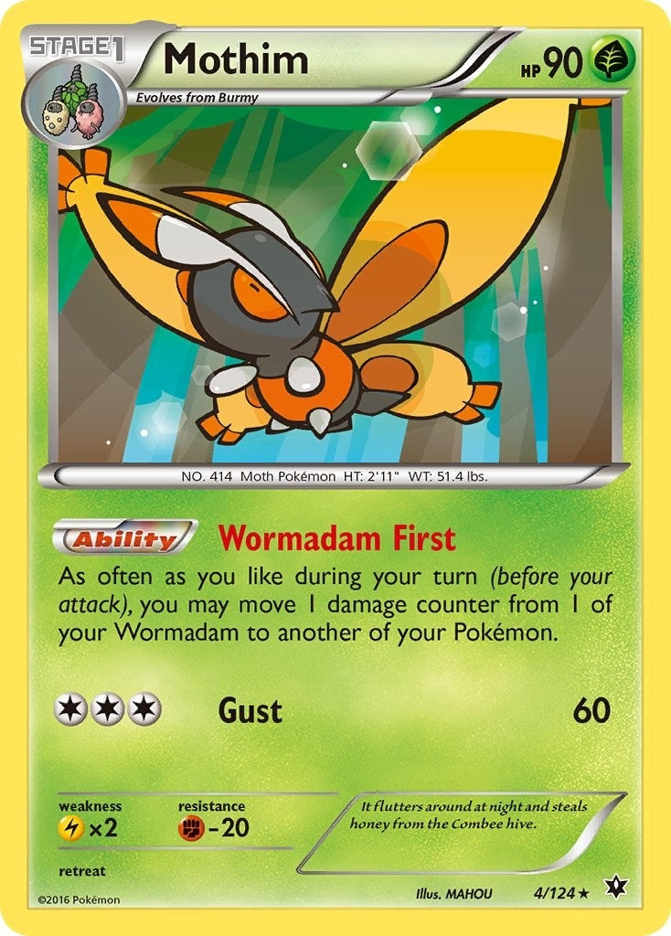 Mothim (4/124) [FCO]