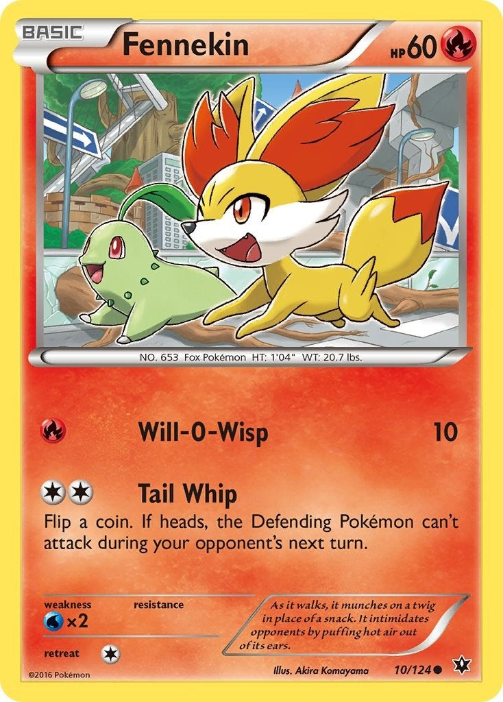 Fennekin 10 (10/124) [FCO]