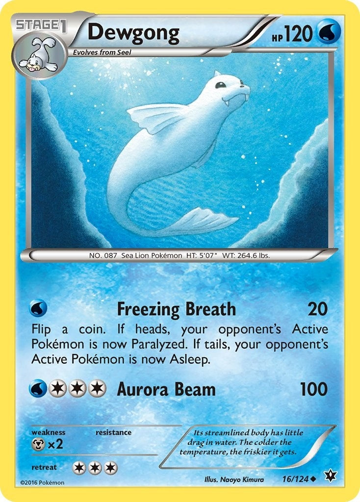 Dewgong (16/124) [FCO]