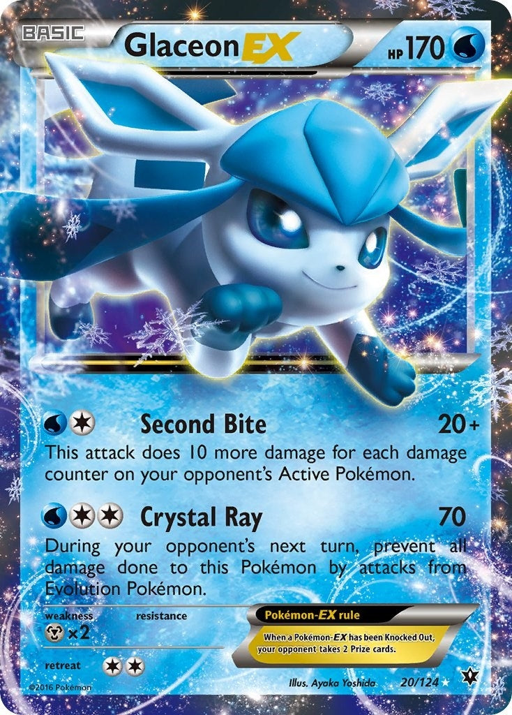 Glaceon EX (20/124) [FCO]