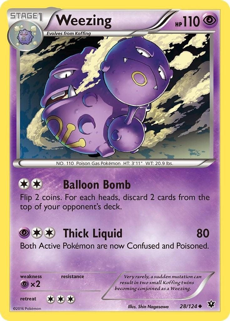 Weezing (28/124) [FCO]
