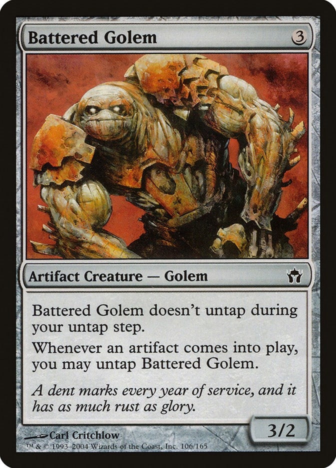 Battered Golem (106) [5DN]
