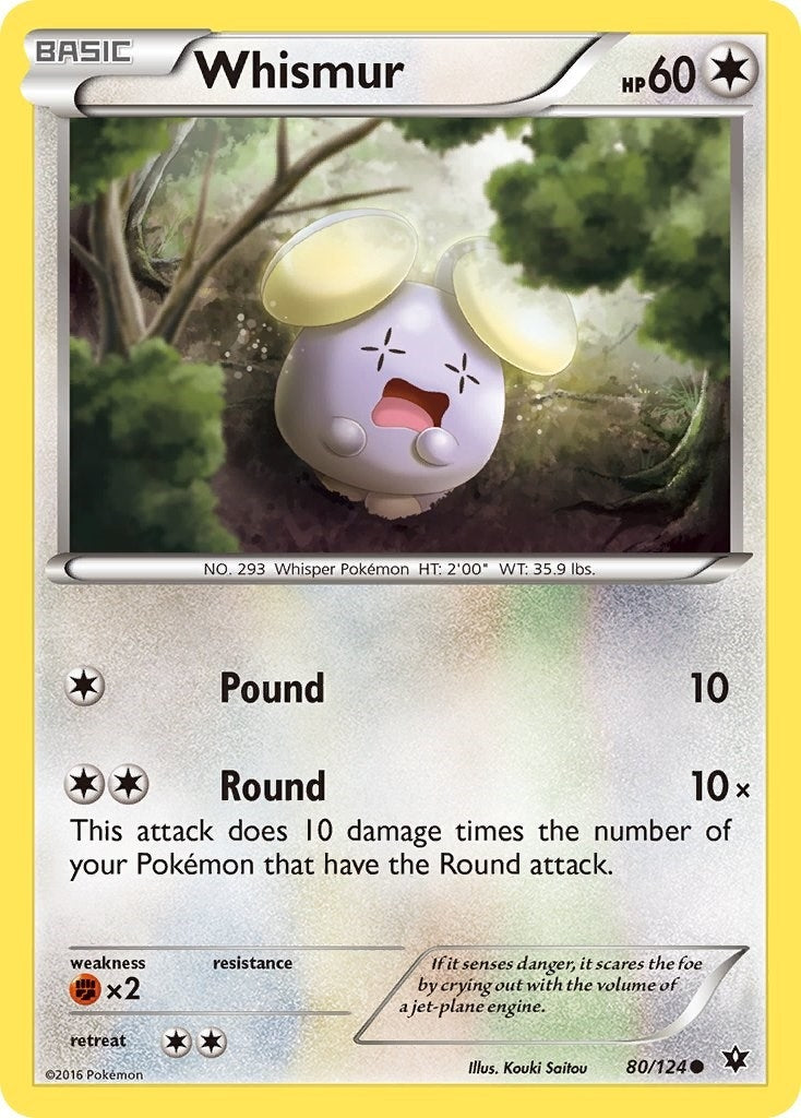 Whismur (80/124) [FCO]