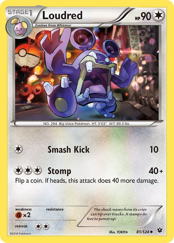 Loudred (81/124) [FCO]