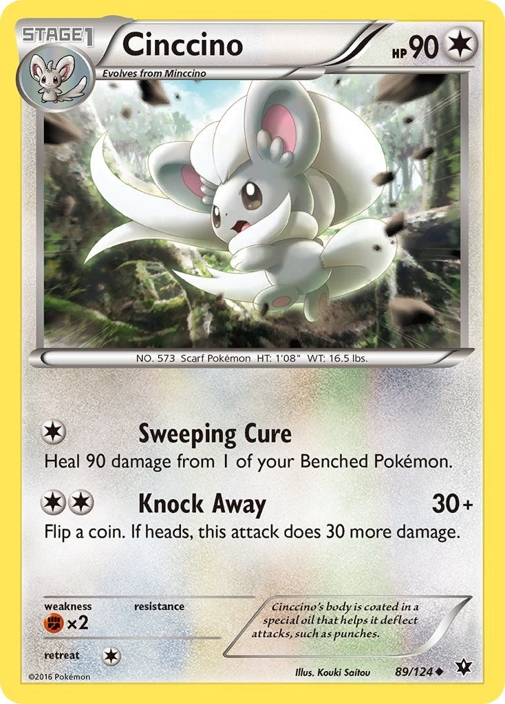 Cinccino 89 (89/124) [FCO]