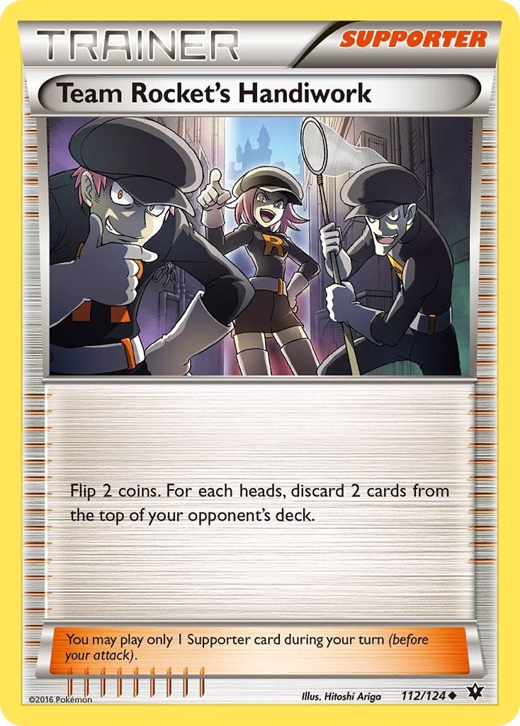 Team Rockets Handiwork (112/124) [FCO]