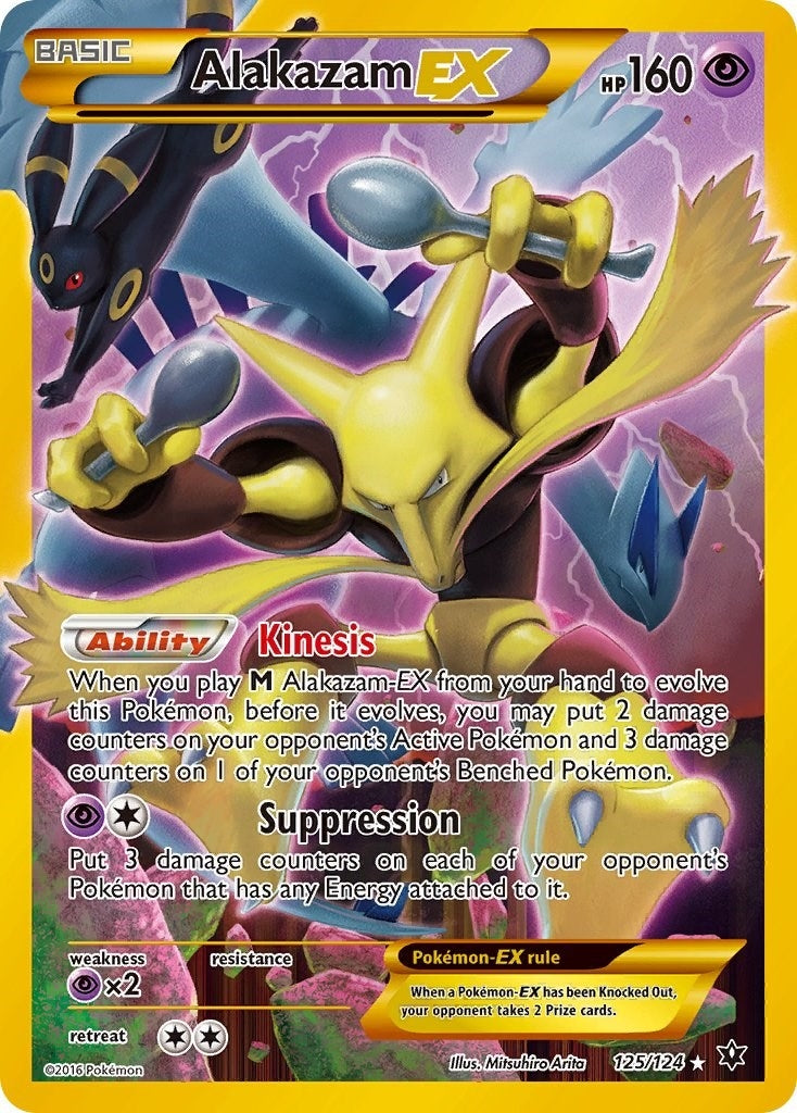 Alakazam EX Secret (125/124) [FCO]