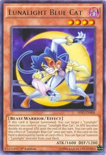 Lunalight Blue Cat (SHVI-EN008) [SHVI]