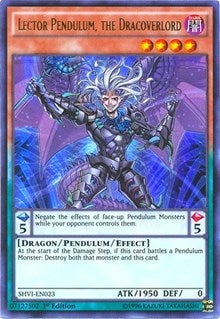 Lector Pendulum the Dracoverlord (SHVI-EN023) [SHVI]