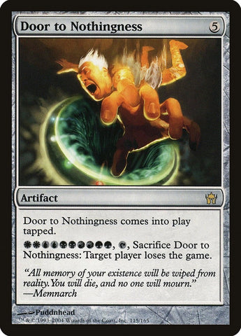Door to Nothingness (115) [5DN]