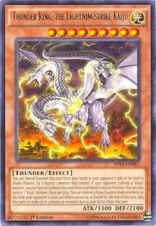 Thunder King the Lightningstrike Kaiju (SHVI-EN087) [SHVI]