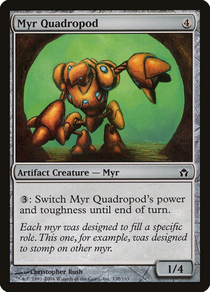 Myr Quadropod (138) [5DN]
