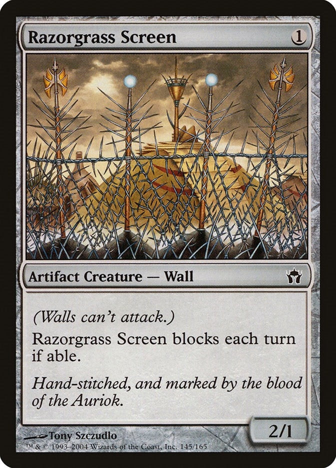 Razorgrass Screen (145) [5DN]