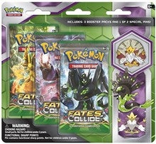 Fates Collide Three Pack Pin Blisters Mega Alakazam [FCO]