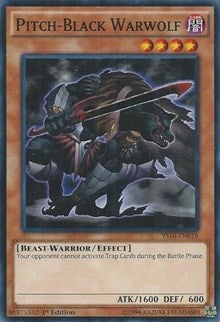 Pitch Black Warwolf (YS16-EN018) [YS16]