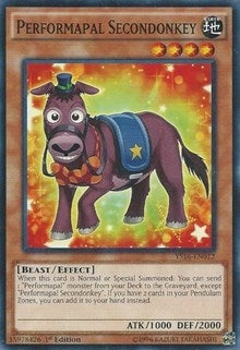 Performapal Secondonkey (YS16-EN012) [YS16]