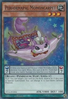 Performapal Momoncarpet (YS16-EN004) [YS16]