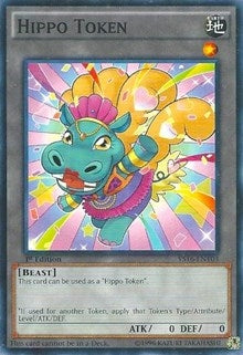 Token Hippo Blue (YS16-ENT03) [YS16]