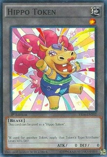 Token Hippo Yellow (YS16-ENT02) [YS16]