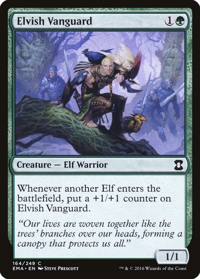 Elvish Vanguard (164) [EMA]
