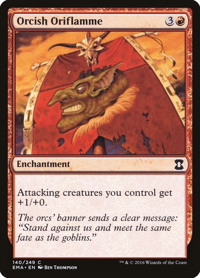 Orcish Oriflamme (140) [EMA]