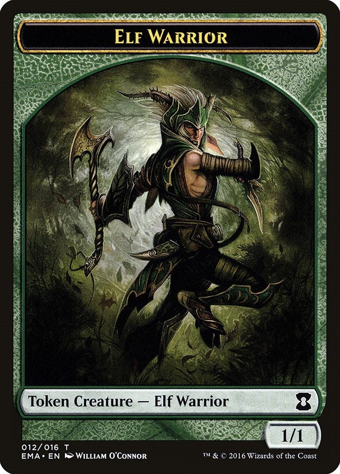 Elf Warrior Token (12) [EMA]