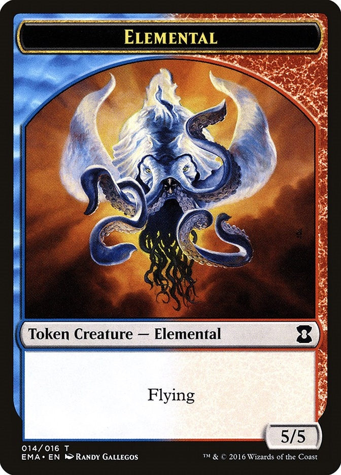 Elemental Token Multicolor (14) [EMA]