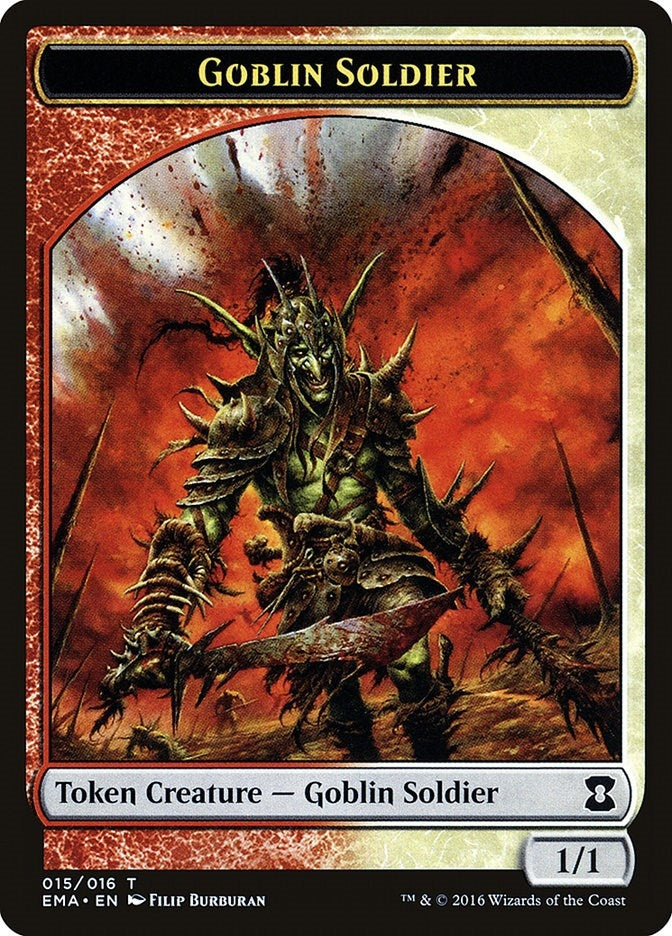 Goblin Soldier Token (15) [EMA]