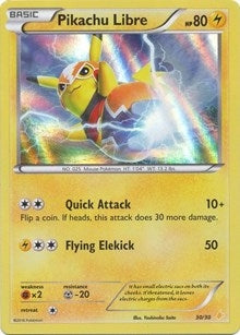 Pikachu Libre 30 Holo (30/30) [PR]