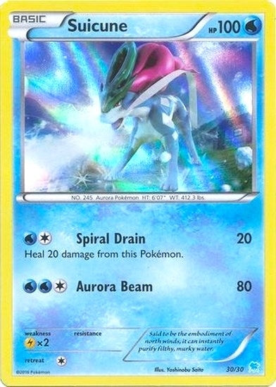 Suicune 30 Holo (30/30) [PR]