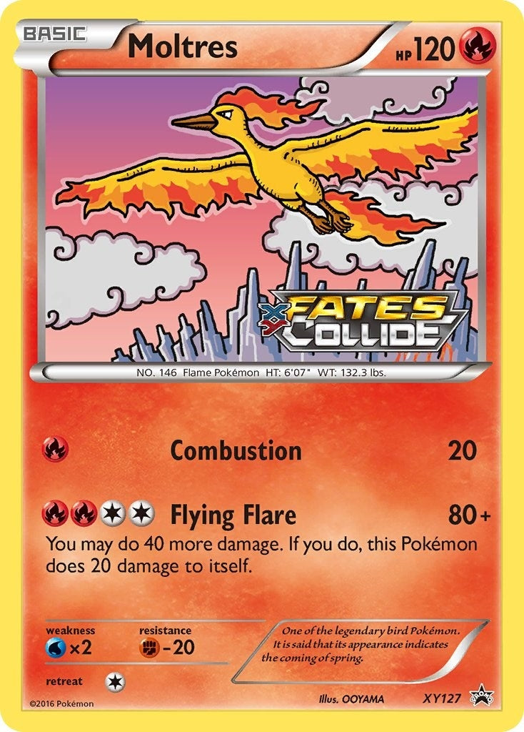 Moltres Prerelease (XY127) [PR]