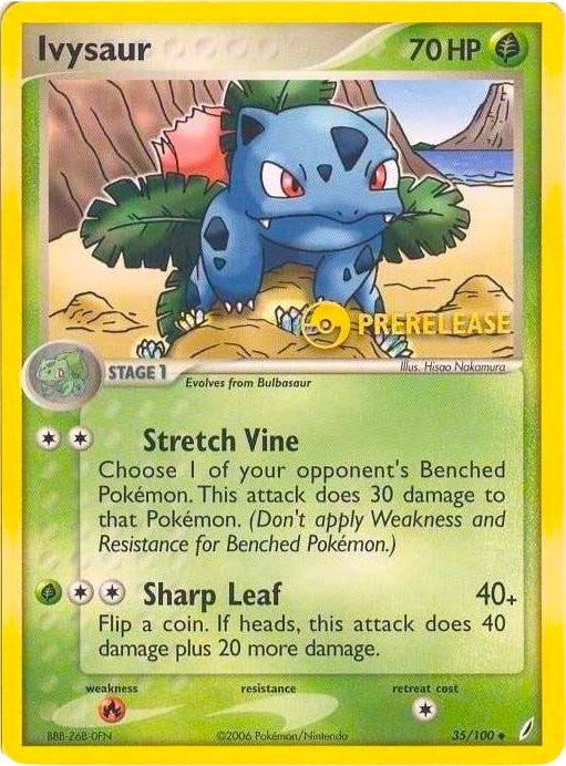 Ivysaur 35 100 Prerelease (35/100) [PR]