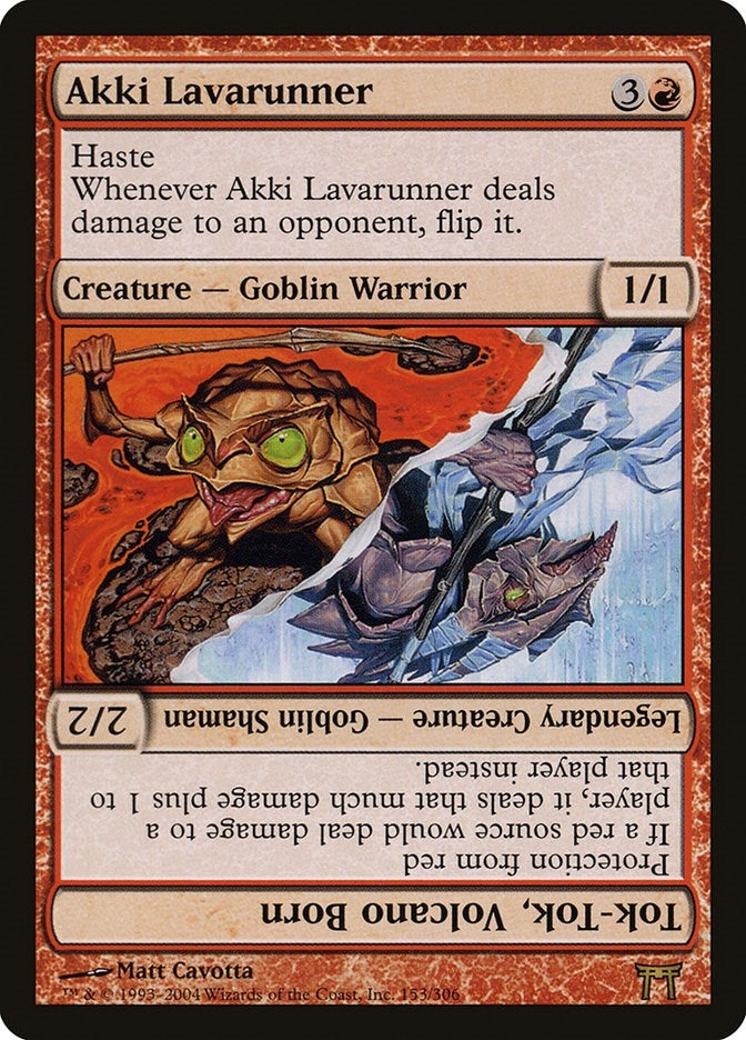 Akki Lavarunner Tok Tok Volcano Born (153) [CHK]