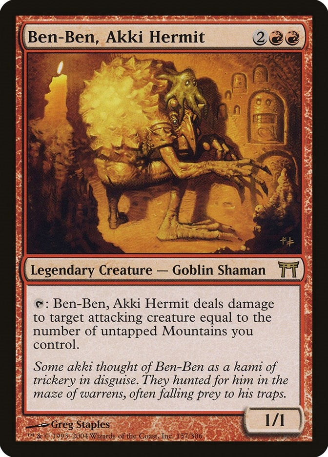 Ben Ben Akki Hermit (157) [CHK]