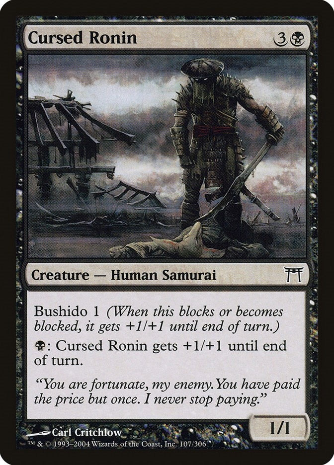 Cursed Ronin (107) [CHK]
