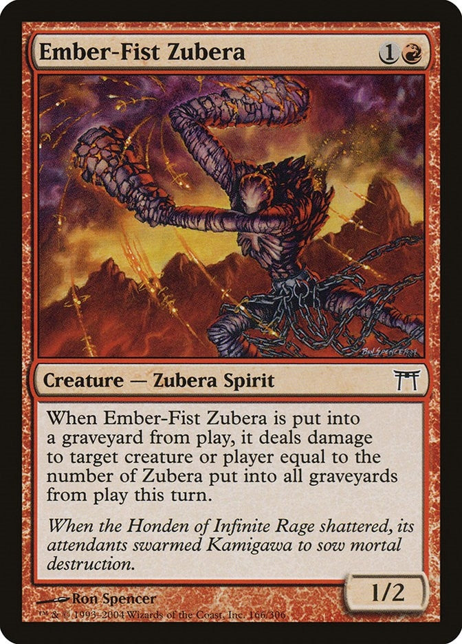 Ember Fist Zubera (166) [CHK]