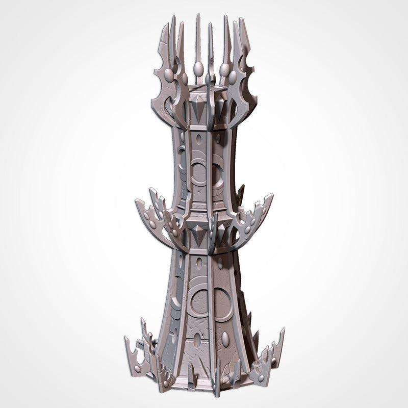 Village Of The Dark Elves 3D printed terrain view 11