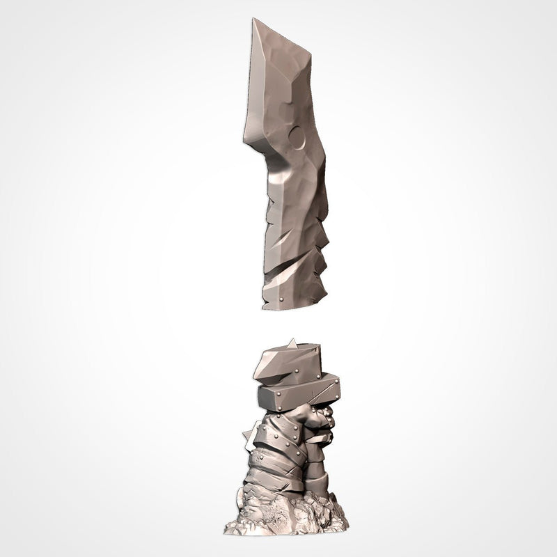 Orcish Monuments 3D printed terrain view 11