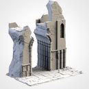 Ancient Civilization 3D printed terrain view 11
