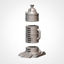 Industrial Sector 3D printed terrain view 11