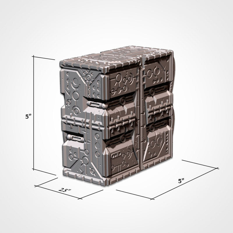 WTC Foldable Necromatons Set 3D printed terrain view 11