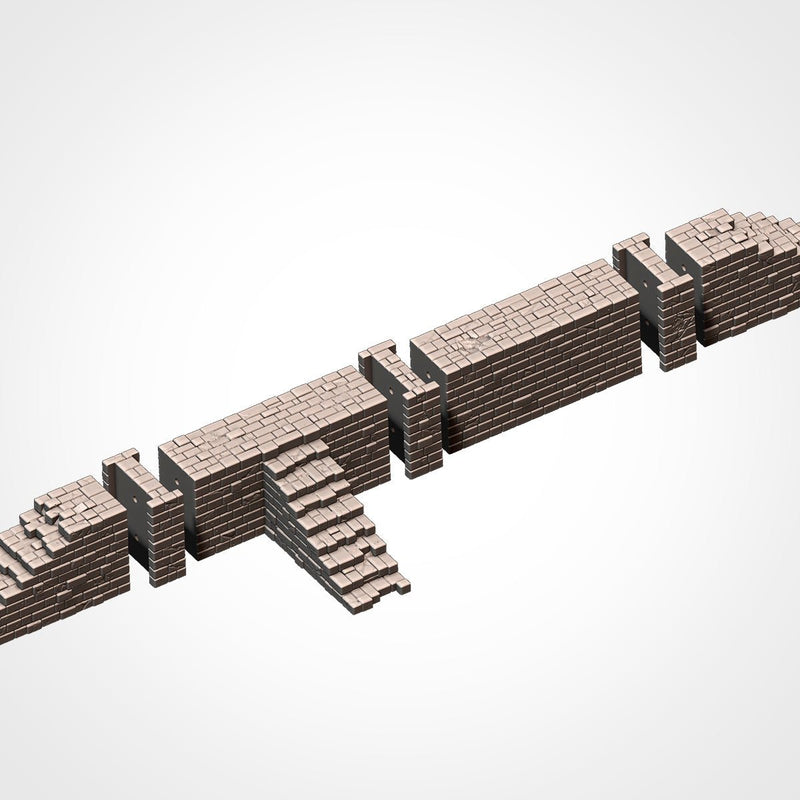 Modular Civilization 3D printed terrain view 11