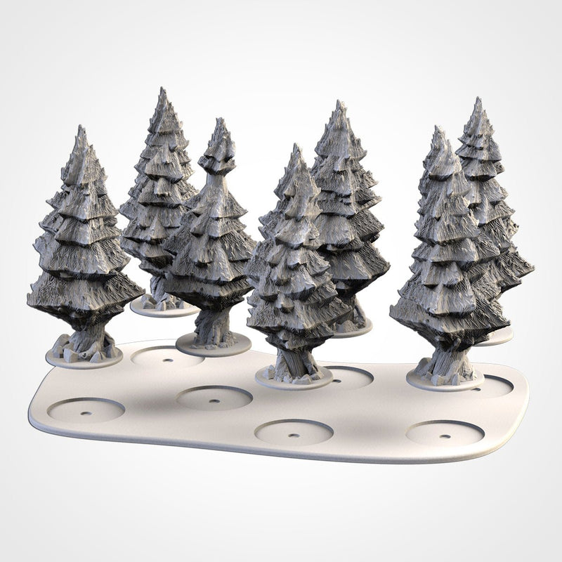 Classic Forests 3D printed terrain view 11