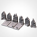 Graveyard 3D printed terrain view 11