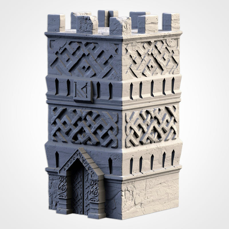 Dwarf Constructions 3D printed terrain view 11