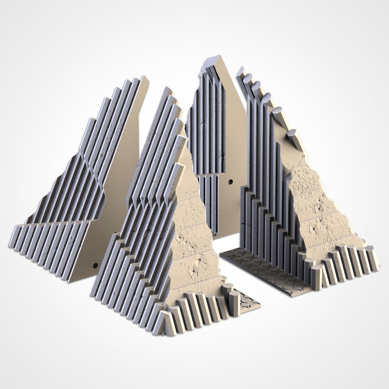 Cult Buildings 3D printed terrain view 11