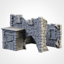 Abandoned Town 3D printed terrain view 11